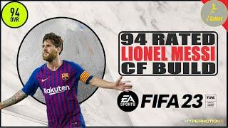 94 Overall Lionel MESSI Center Forward CF Build - FIFA 23 Player Career Mode - World Cup Edition