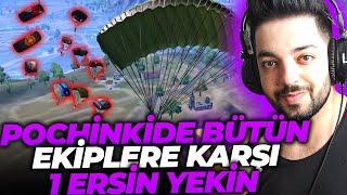 POCHİNKİ DE BÜTÜN EKİPLERE KARŞI 1 ERSİN YEKİN PUBG Mobile