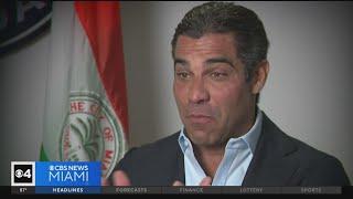 Miami Mayor Francis Suarez speaks to CBS News Miami