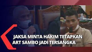 Alasan Jaksa Minta Hakim Tetapkan Diryanto ART Sambo jadi Tersangka