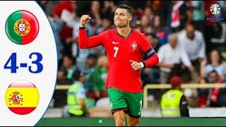 Portugal vs Spain  Review Round of 16 EURO 2024 