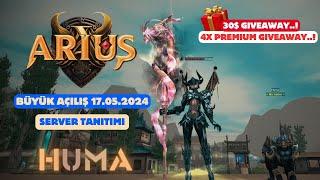 Arius Online  100 Cap Only CH  Server Tanıtımı