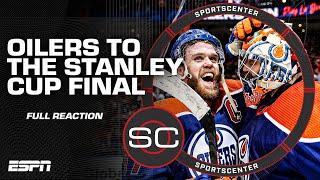 FULL REACTION Oilers beat Stars in Game 6 advance to Stanley Cup Final   SportsCenter