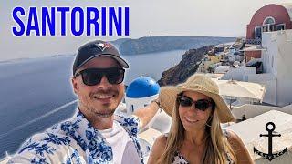Visiting Santorini on Royal Caribbeans Explorer of the Seas 2024  Cruise Vlog 