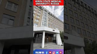 KIROV STATE MEDICAL UNIVERSITY RUSSIA TOUR #mbbsinrussia #mbbsabroad #LOWCOST #MBBS