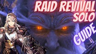 WOTV  Raid Revival Free to play solo guide  War of the Visions Final Fantasy Brave Exvius