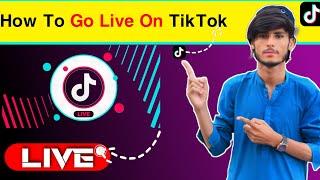 tiktok par live ka option kaise laye in 2023  go live on tiktok without 100 followers 2023