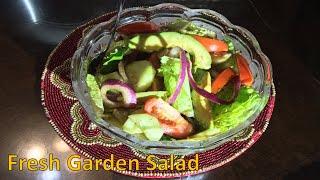 Fresh Garden Salad  Motivation for you to to eat healthy