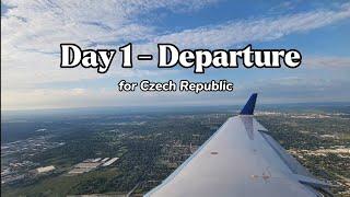 11 Day Trip to Central Europe Day 1 - Departure for Czech Republic