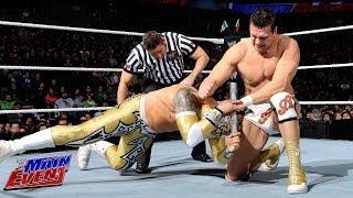 Sin Cara vs. Alberto Del Rio WWE Main Event Jan. 22 2014