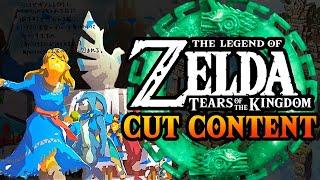 Zelda Tears of the Kingdoms Cut Content