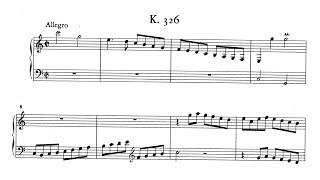 Scarlatti Keyboard Sonata in C major K.326