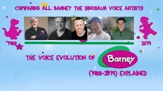 Voice Evolution of BARNEY THE DINOSAUR Over 30 Years 1988-2019 Explained