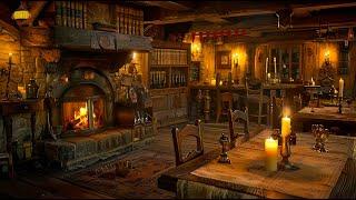 Calm medieval music - Cozy tavern atmosphere Relaxing folk tunes for sleeping