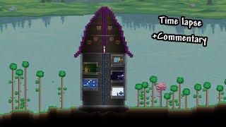 Terraria Build Timelapse Commentary - Magic Tower