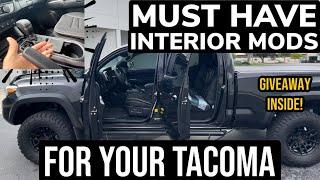 Choose Your Tacoma Interior MODS Wisely Sometimes “Less Is More”