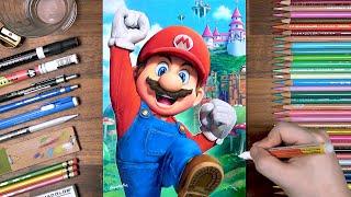 Drawing The Super Mario Bros - Mario  drawholic