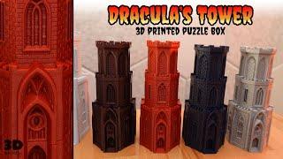 Draculas Tower - A 3D Printed Puzzle Box