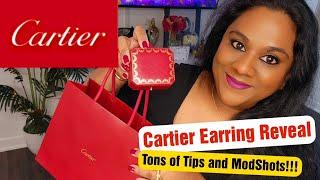 Cartier Earring Reveal Unboxing Shopping Tips ModShots Reshmi_beautyaroundtheworld