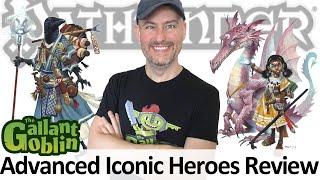 Advanced Iconic Heroes Review - Pathfinder 2e Prepainted Minis - WizKids Paizo Pathfinder Battles