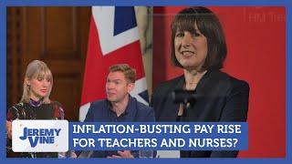 Inflation-busting pay rise for teachers and nurses? Feat. Tessa & Charlie  Jeremy Vine