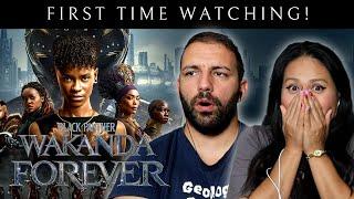 Black Panther Wakanda Forever 2022 First Time Watching  MCU Movie Reaction