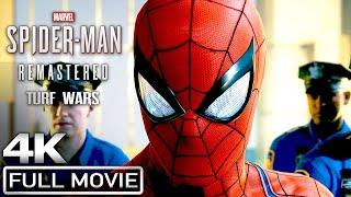 SPIDER-MAN REMASTERED PC Turf Wars All Cutscenes Full Game Movie 4K 60FPS Ultra HD