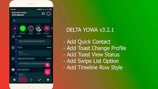 Delta YoWhatsapp v3.2.1 New Update Download  New Latest Update WhatsApp 2020  New Mod WhatsApp