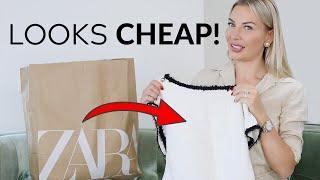 7 Reasons Your ZARA Clothes Look Cheap