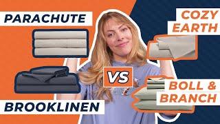 Brooklinen vs Parachute vs Cozy Earth vs Boll & Branch Sheets Comparison - Which Should You Choose?