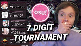 I Hosted an osu Tournament for 7 Digits