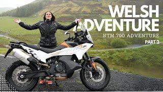 KTM 790 Adventure A Violently Windy and Wet Off-Road and On-Road Welsh Adventure ️