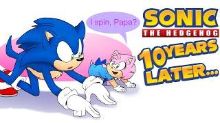 Spin Dash Lesson Sonic 10 Years Later - Comic Dub Compilation E-vay