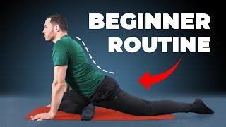 Beginner Stretch Routine For Lower Back and Legs. Routine 1