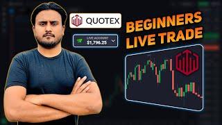 How to start trading for beginners quotex  Quotex new strategy 2024  Quotex live trading today