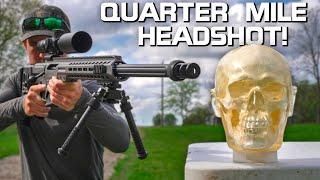 How Effective is a Quarter Mile Headshot??? 338 Lapua Magnum