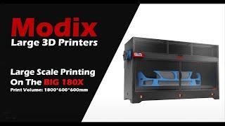 Modix BIG-180X printing full size Hockey Stick
