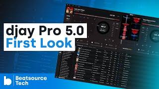 Algoriddim djay Pro 5.0 First Look  Beatsource Tech