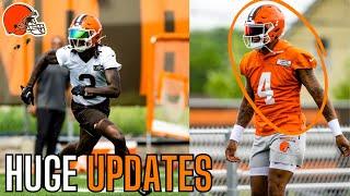 Deshaun Watson & The Cleveland Browns Are Making STRIDES At OTAs...  Browns News 