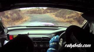 Neil Hickey & Enda Kennedy - Carrick Forestry Rally 2013 - Stage 1