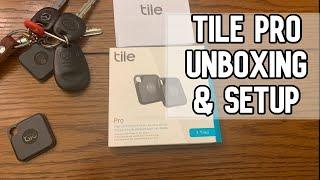 TILE PRO setup and unboxing in UNDER 3 MINUTES video #Tile #tilepro