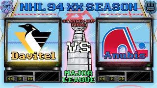 NST. NHL 94 ONLINE. SEASON 20. Stanley Cup Playoffs. THE FINALE. Davitel PIT vs. Anubis QUE