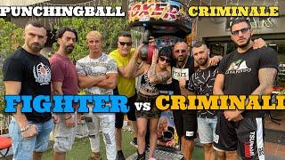 Punchingball Criminale Sfida Fighter VS Criminali