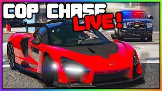 McLaren Police Chase and More Heists  GTA 5 LIVE