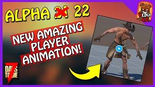 ALPHA 2X New Player Model & Animation Update 7 Days To Die