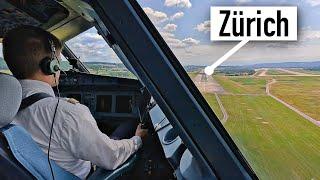 Mein erster Flug nach Zürich Ich nehme euch mit AeroNewsGermany