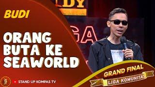 Stand Up Comedy Budi Orang Buta Diajak ke Bioskop  FINAL SUCI LIGA KOMUNITAS