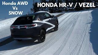 2022 Honda HR-V  Vezel AWD Snow Driving Capabilities  2022 Honda HR-V  2022 Honda Vezel