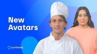 New Avatars Carla & Fredo  Chef Avatar for Food Training Videos and more