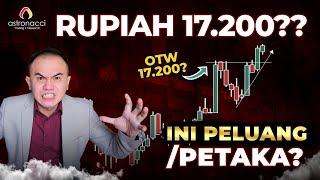 Gawat RUPIAH Akan KE 17200? TRADER perhatikan ini 5 saham yang bisa naik